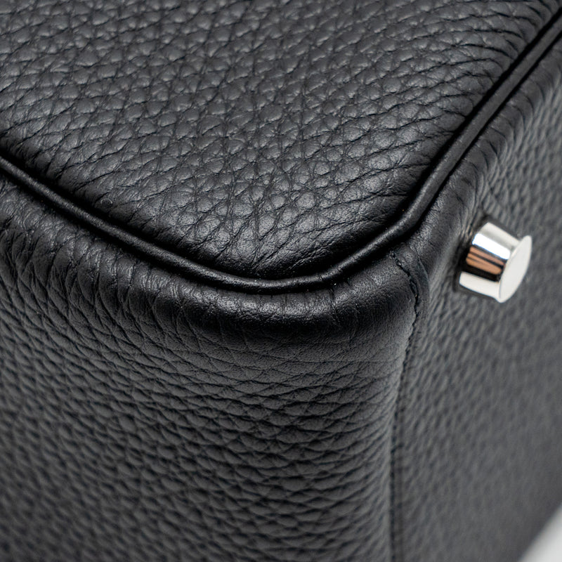 Hermes Lindy 26 clemence black SHW stamp U