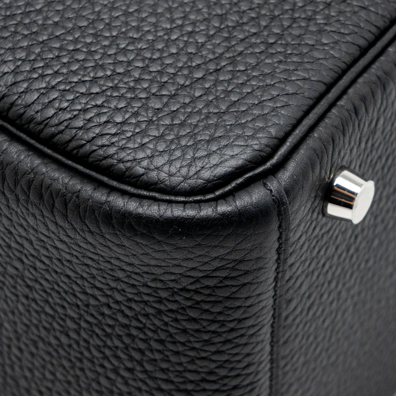 Hermes Lindy 26 clemence black SHW stamp U