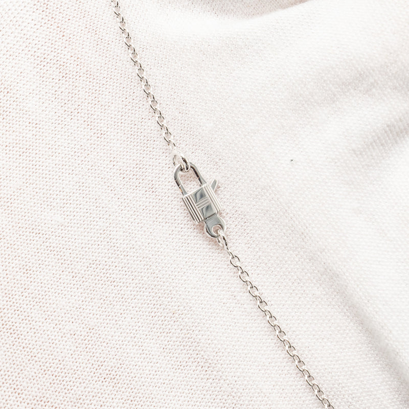 HERMES Amulette Constance Pendant White Gold With Diamonds
