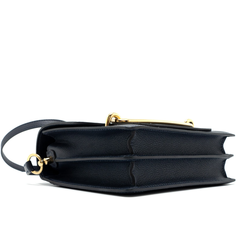 Hermes Mini Roulis Evercolour Blue Nuit GHW Stamp Y