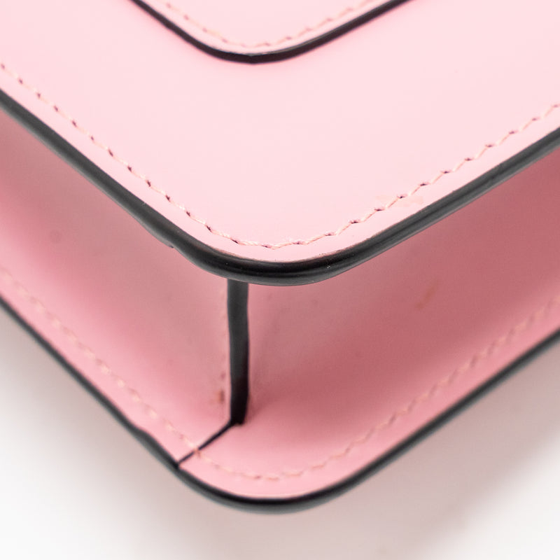 Bvlgari Serpenti forever crossbody bag calfskin pink LGHW