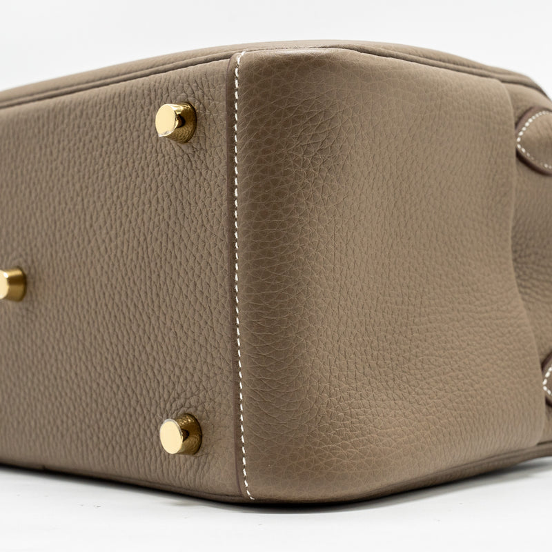 Hermes Lindy 26 Clemence Etoupe GHW Stamp U