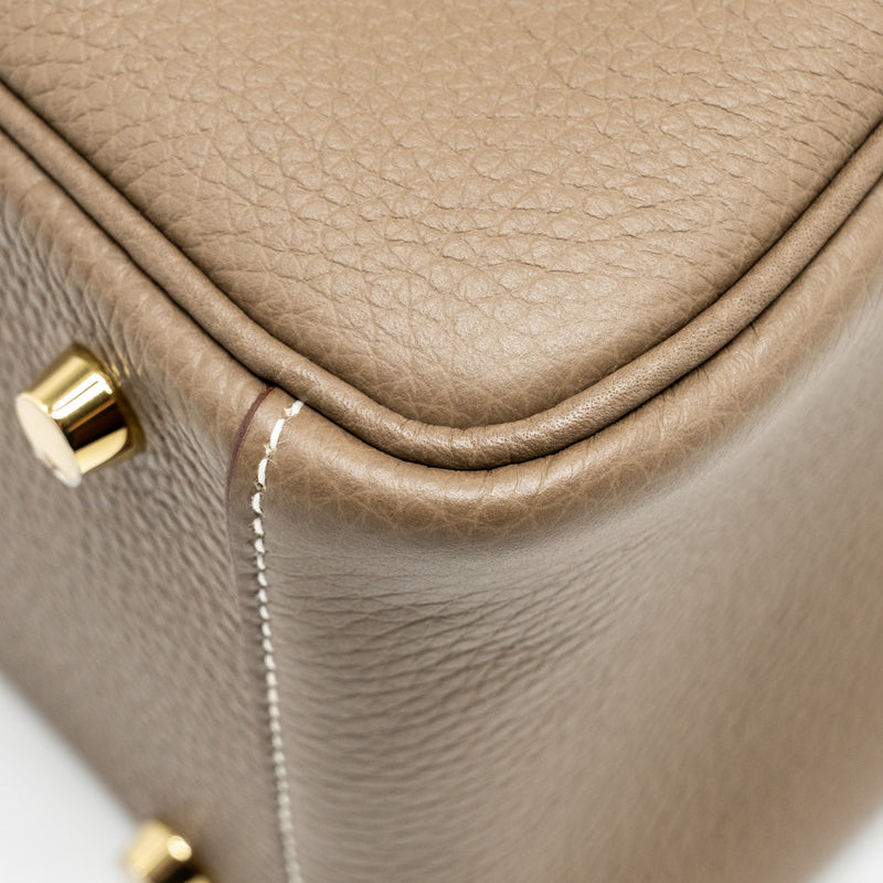 Hermes Lindy 26 Clemence Etoupe GHW Stamp U