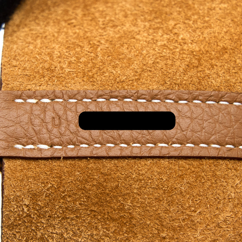 Hermes Picotin 22 Lock Bag Clemence Gold GHW Stamp U