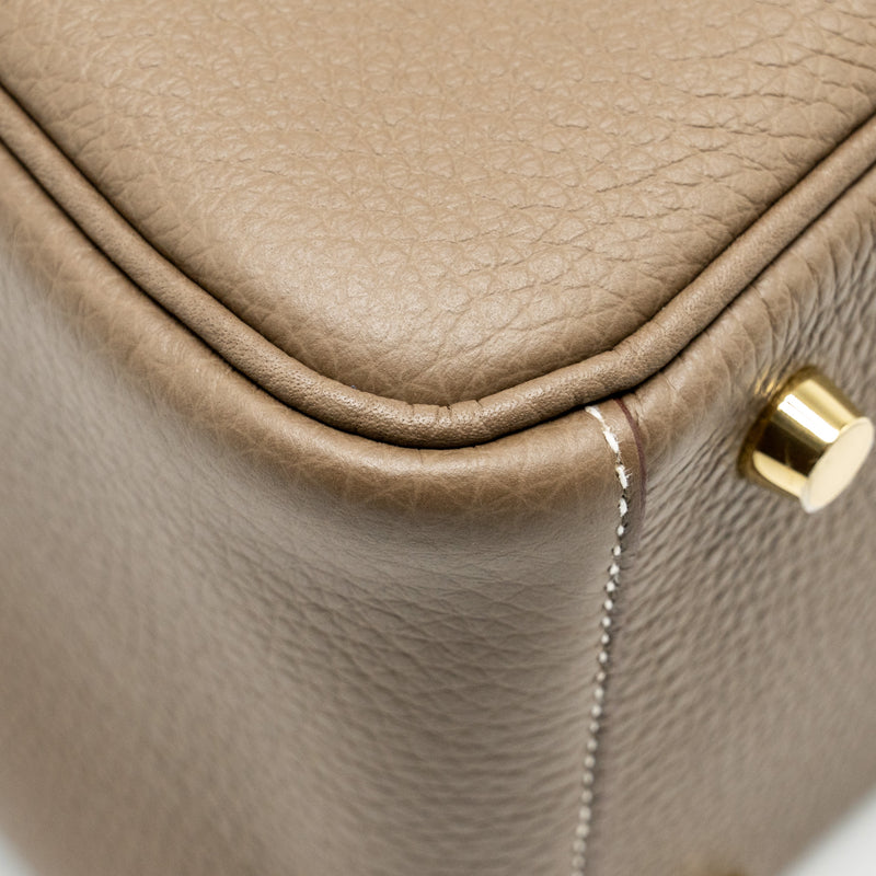 Hermes Lindy 26 Clemence Etoupe GHW Stamp U