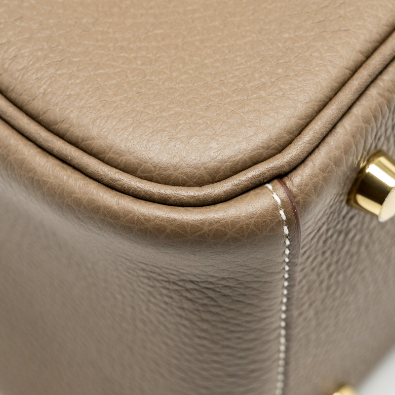 Hermes Lindy 26 Clemence Etoupe GHW Stamp U