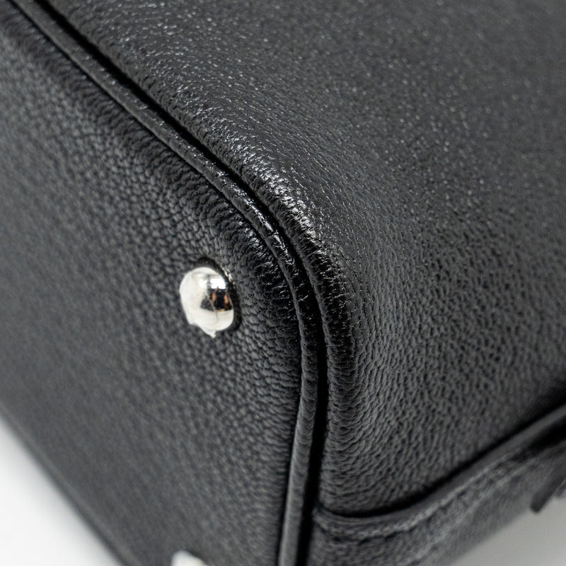 Hermes Mini Bolide Chèvre Mysore Black SHW Stamp W