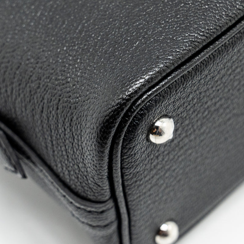 Hermes Mini Bolide Chèvre Mysore Black SHW Stamp W