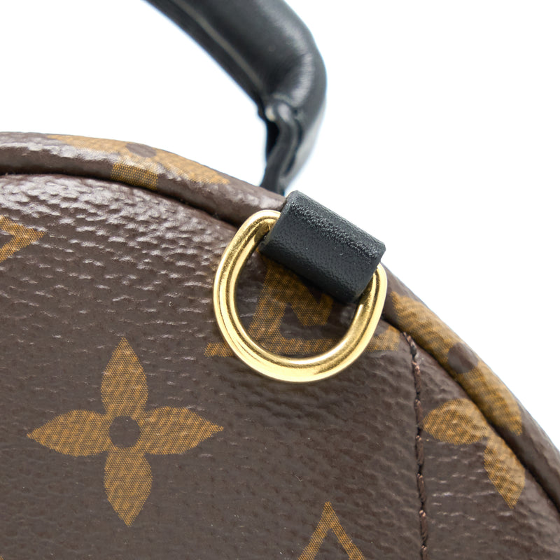 Louis Vuitton Mini Palm Spring Backpack Monogram Canvas GHW