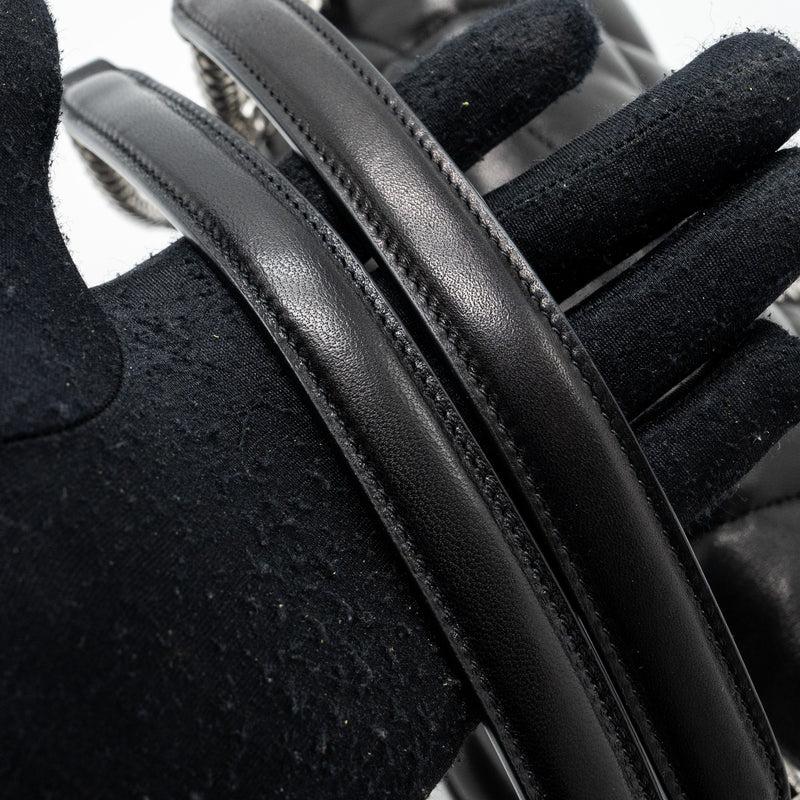 Saint Laurent Small Puffer Lambskin Black SHW