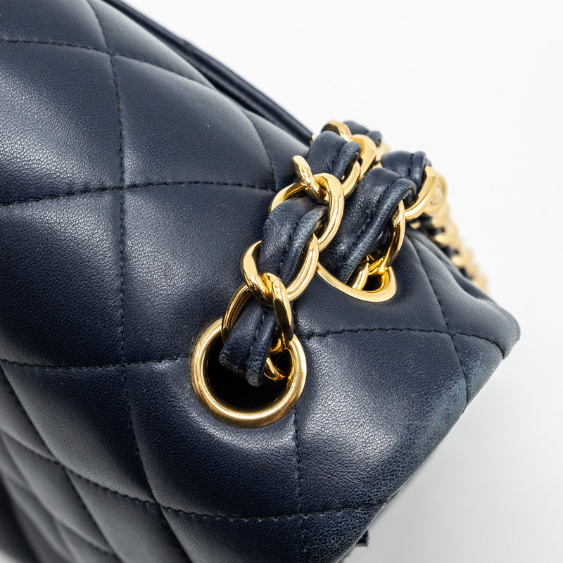 Chanel Jumbo Classic Double Flap Lambskin Navy GHW