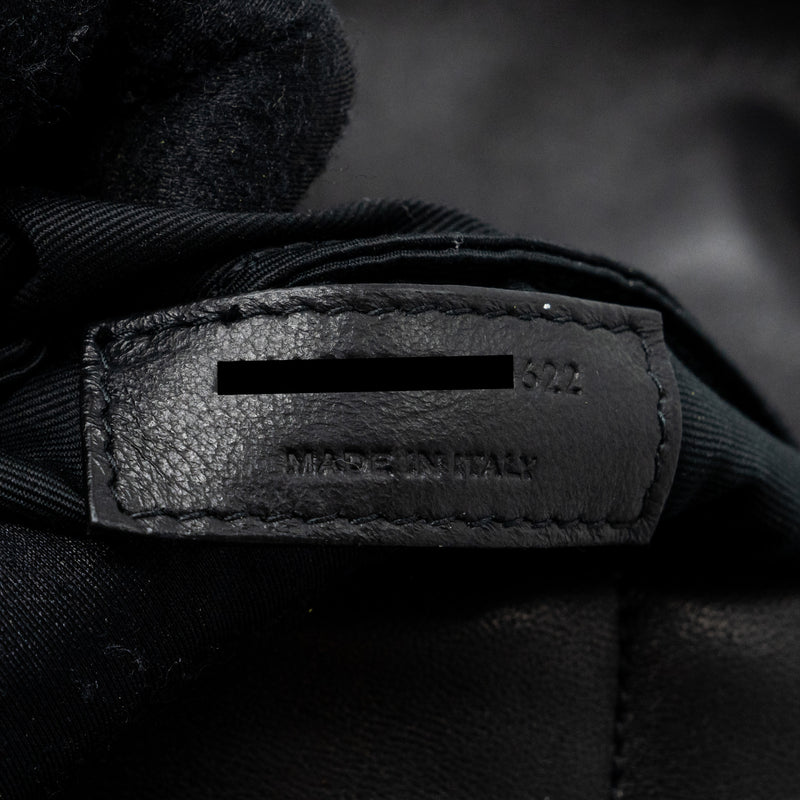 Saint Laurent Small Puffer Lambskin Black SHW