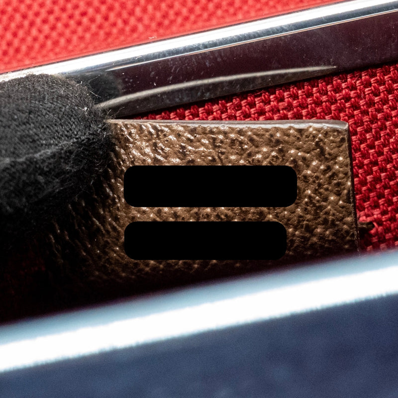 Gucci Globe Trotter GG beauty case canvas brown SHW