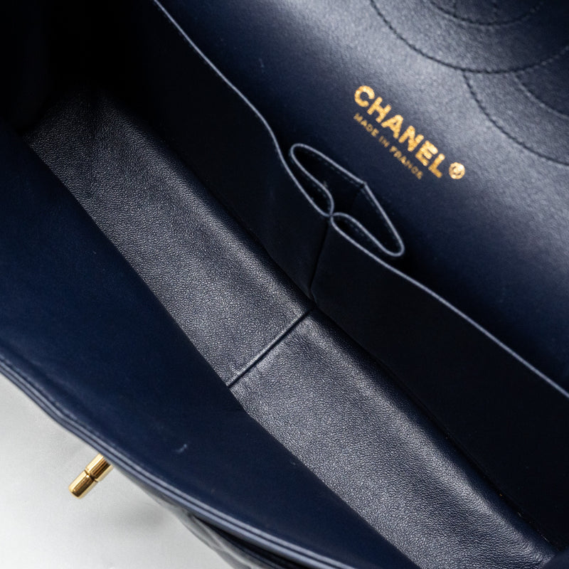 Chanel Jumbo Classic Double Flap Lambskin Navy GHW