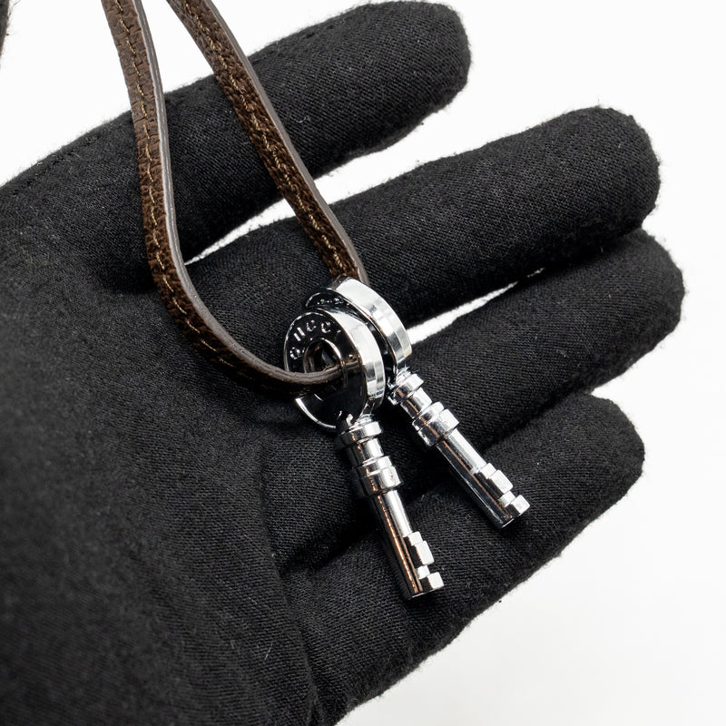 Gucci Globe Trotter GG beauty case canvas brown SHW