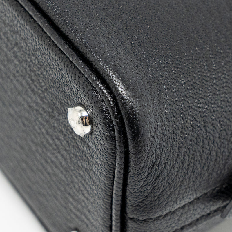 Hermes mini bolide chevre Mysore black SHW Stamp W