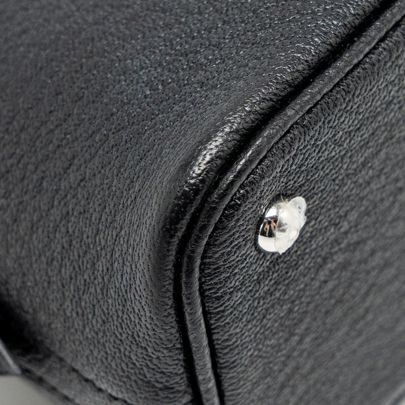 Hermes mini bolide chevre Mysore black SHW Stamp W