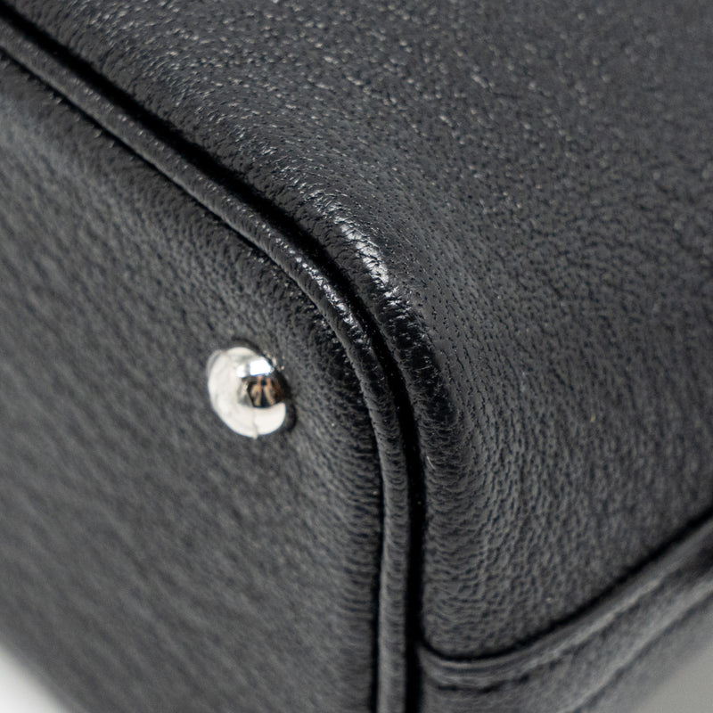 Hermes mini bolide chevre Mysore black SHW Stamp W