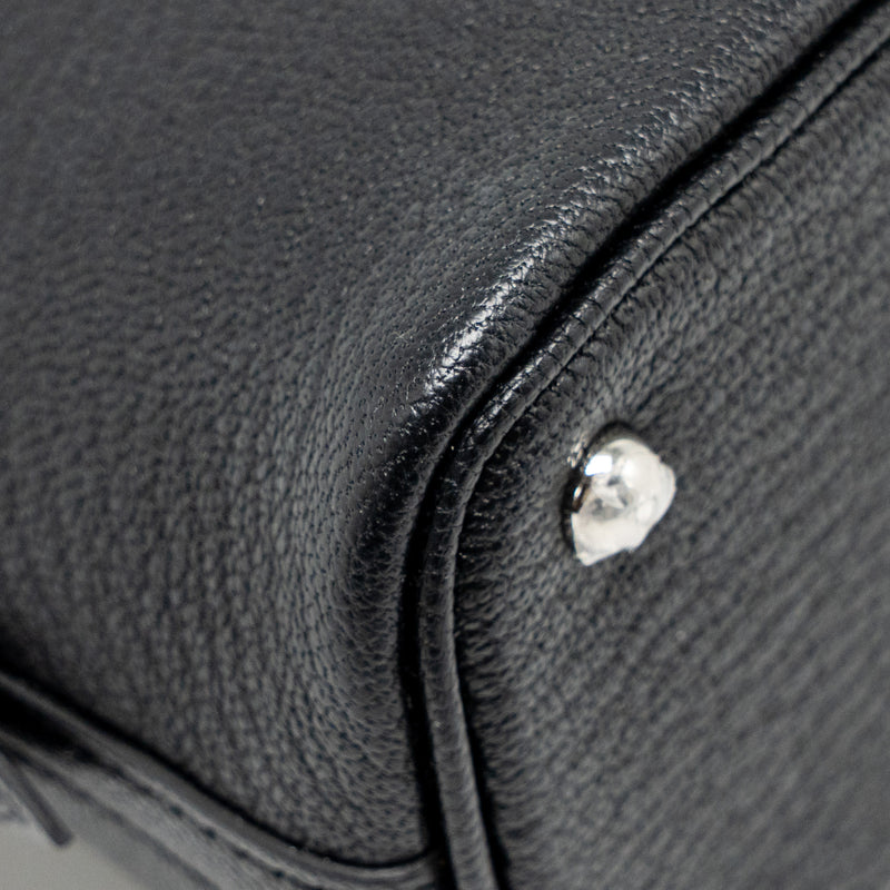 Hermes mini bolide chevre Mysore black SHW Stamp W