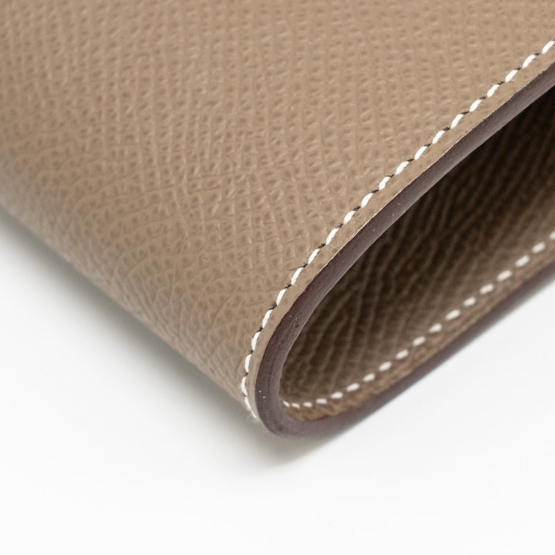 Hermes Kelly To Go Epsom Etoupe SHW Stamp B