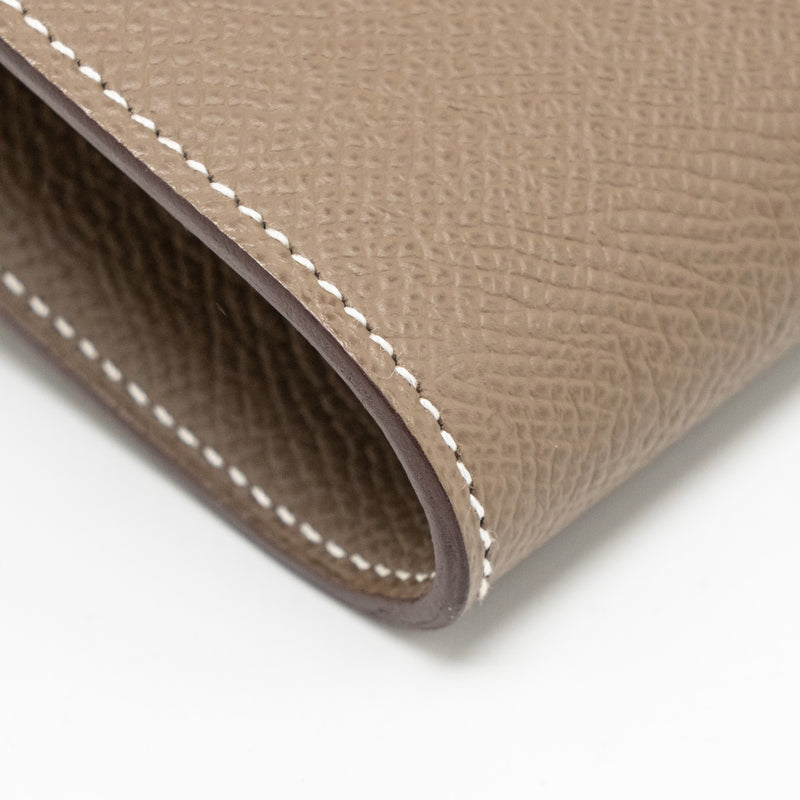 Hermes Kelly To Go Epsom Etoupe SHW Stamp B