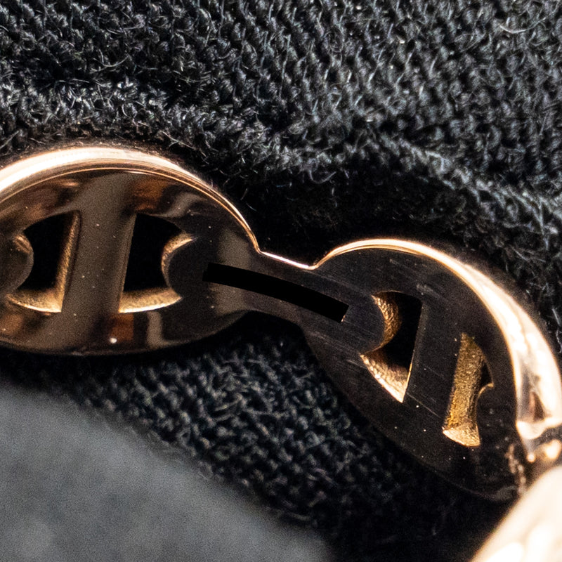 Hermes Size 50 Chaine D’Ancre Enchainee PM Ring Small Model Rose Gold