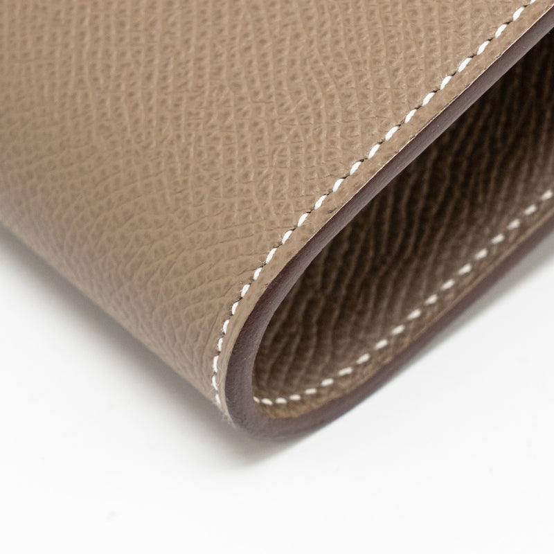 Hermes Kelly To Go Epsom Etoupe SHW Stamp B