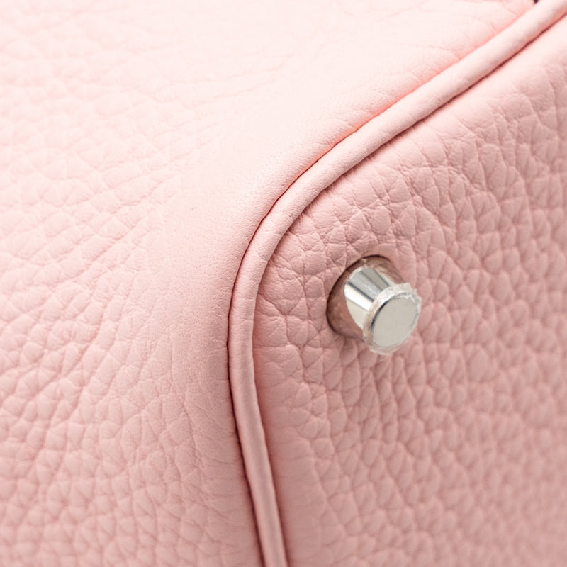 Hermes Picotin 18 Lock Bag Clemence 3Q Rose Sakura SHW Stamp U