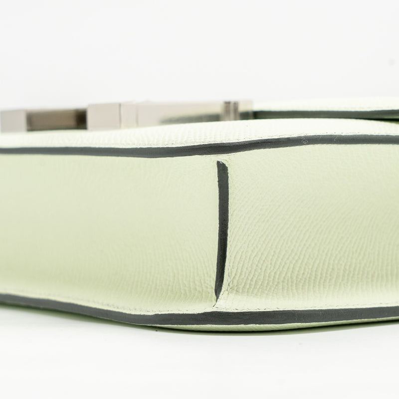 Hermes Constance 24 Epsom Vert Fizz SHW Stamp U