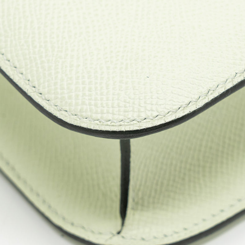 Hermes Constance 24 Epsom Vert Fizz SHW Stamp U