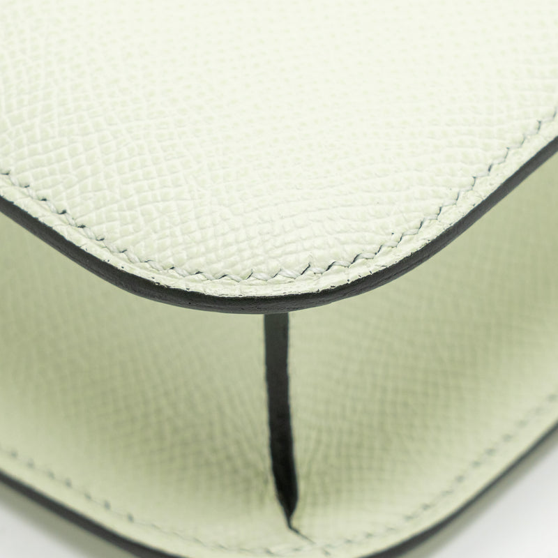 Hermes Constance 24 Epsom Vert Fizz SHW Stamp U