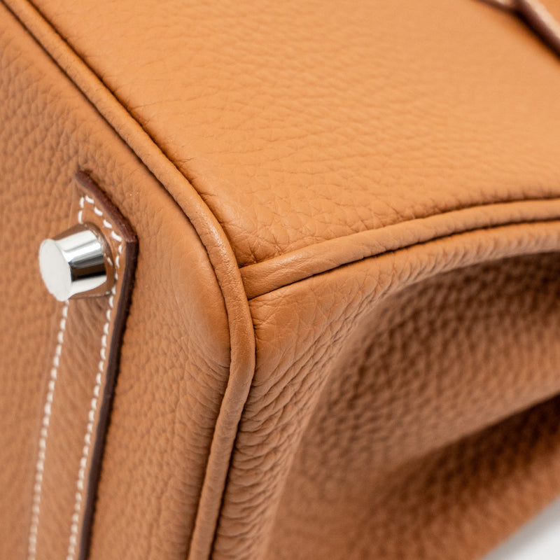 Hermes Birkin 25 togo Gold SHW Stamp Z