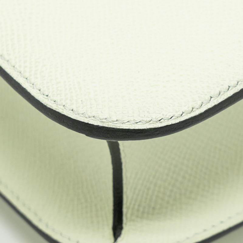 Hermes Constance 24 Epsom Vert Fizz SHW Stamp U