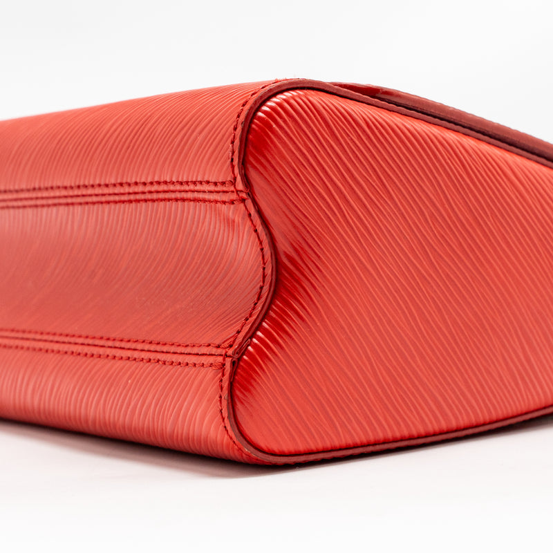 Louis Vuitton Twist MM epi leather red SHW