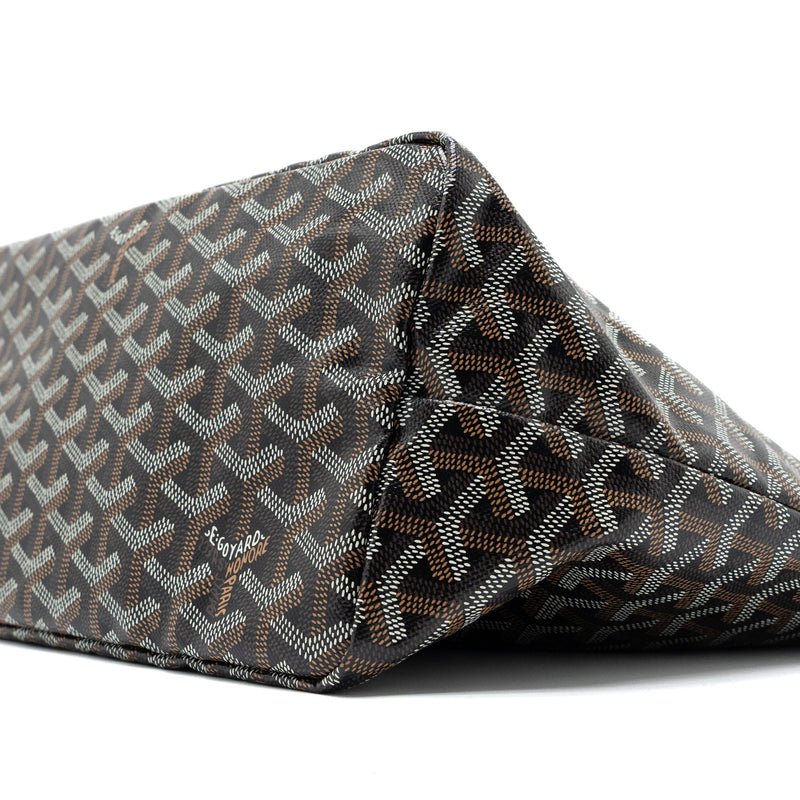 Goyard Saint Louis PM Tote Bag Goyardine Canvas SHW