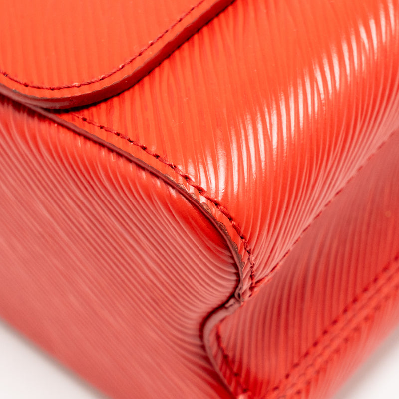 Louis Vuitton Twist MM epi leather red SHW