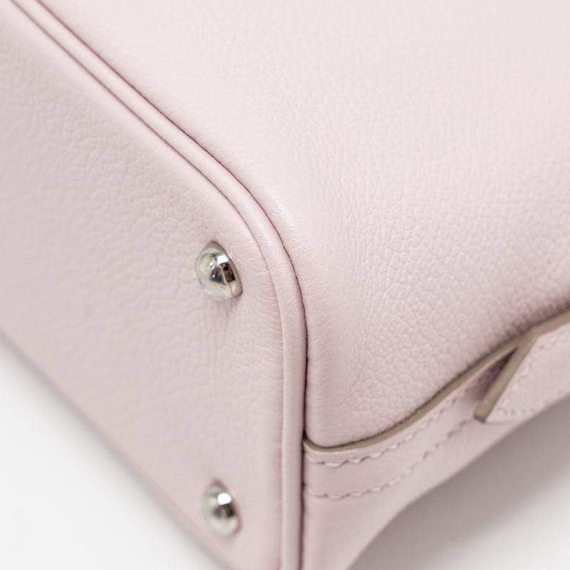 Hermes mini bolide evercolor mauve pale/ caramel SHW stamp B