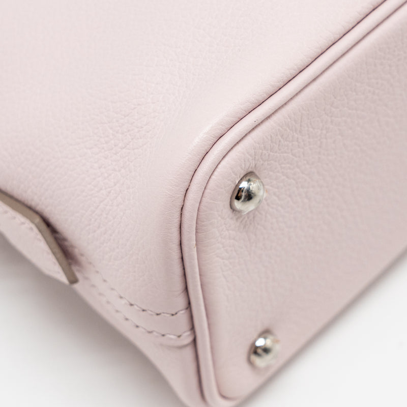 Hermes mini bolide evercolor mauve pale/ caramel SHW stamp B