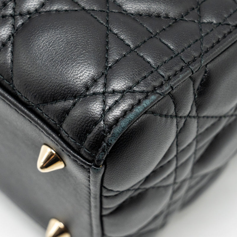 Dior Medium Lady Dior Lambskin Black LGHW