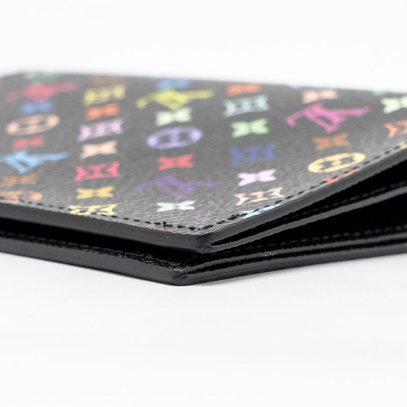 Louis Vuitton x TM Passport Cover Black/Multicoloured Monogram Canvas
