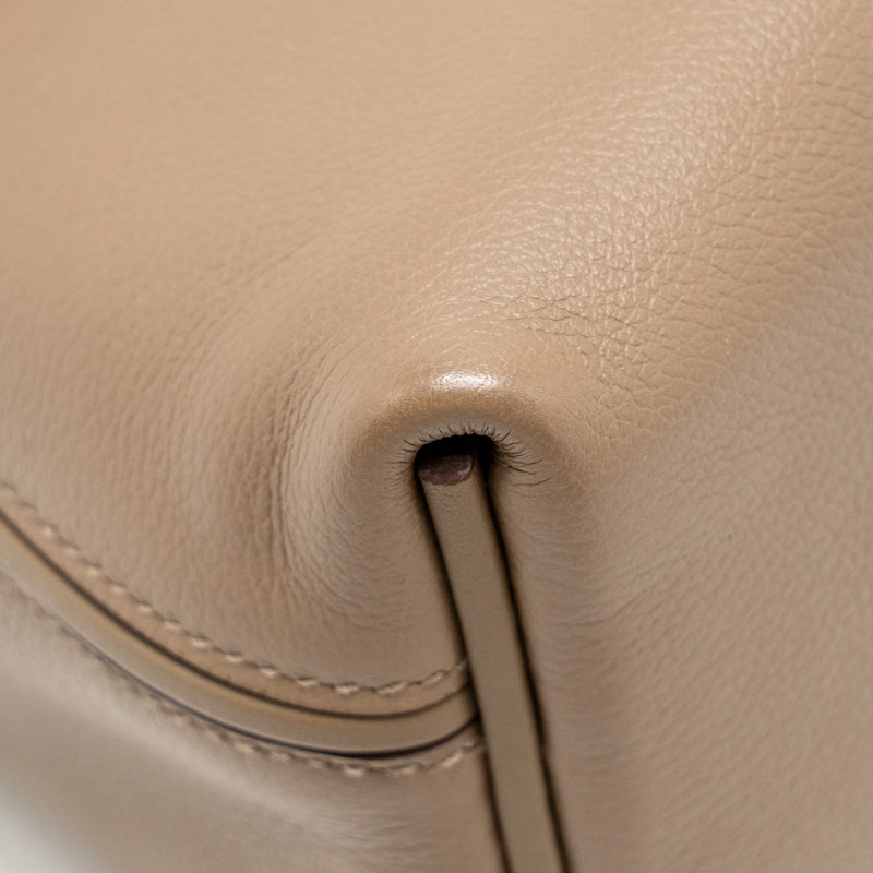 Hermes Mini 2424 24/24-21 Bag Evercolor/Swift Etoupe GHW Stamp B