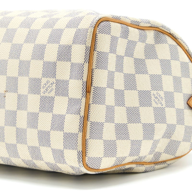 Louis Vuitton Speedy 25 Damier Azur Canvas GHW