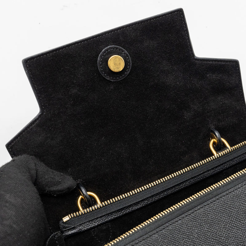 Celine Micro Belt Bag Calfskin Black GHW