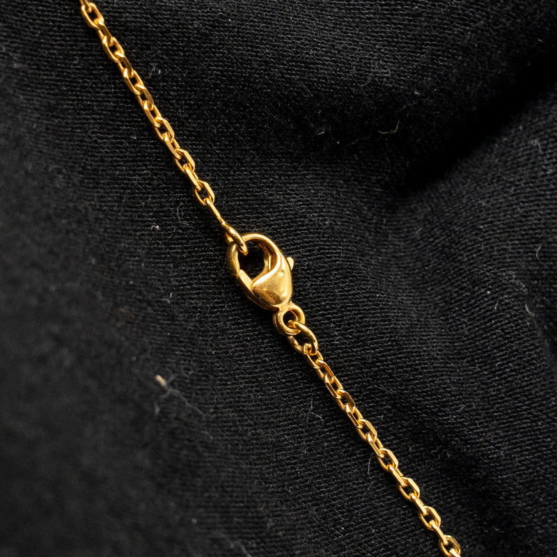 Hermes Mini Pop H Pendant Blanc RGHW