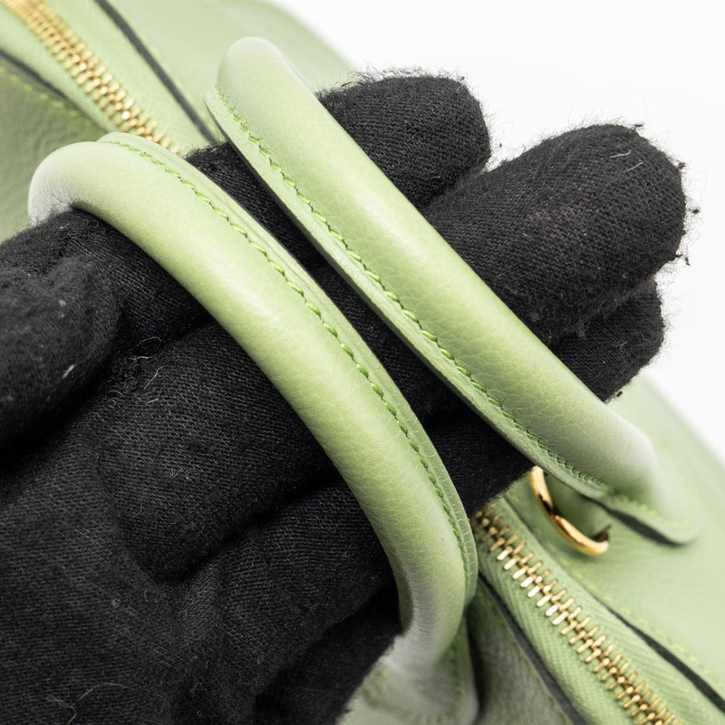 Hermes mini bolide evercolor vert criquet GWH stamp Z