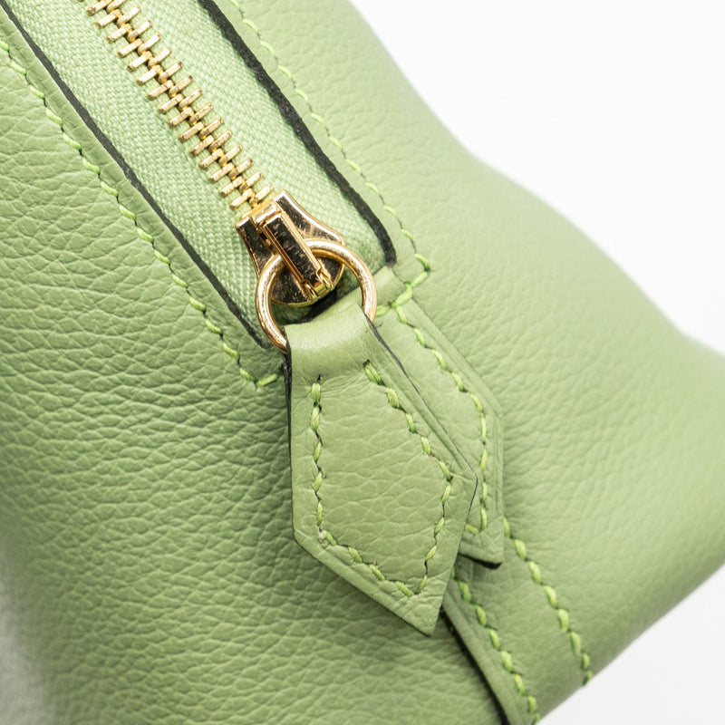 Hermes mini bolide evercolor vert criquet GWH stamp Z
