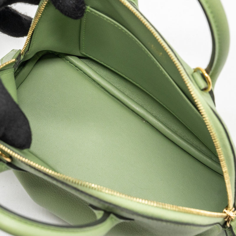 Hermes mini bolide evercolor vert criquet GWH stamp Z