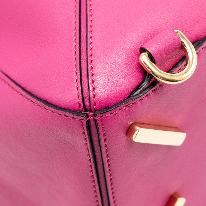 Loewe Medium Puzzle Bag Calfskin Fuchsia GHW