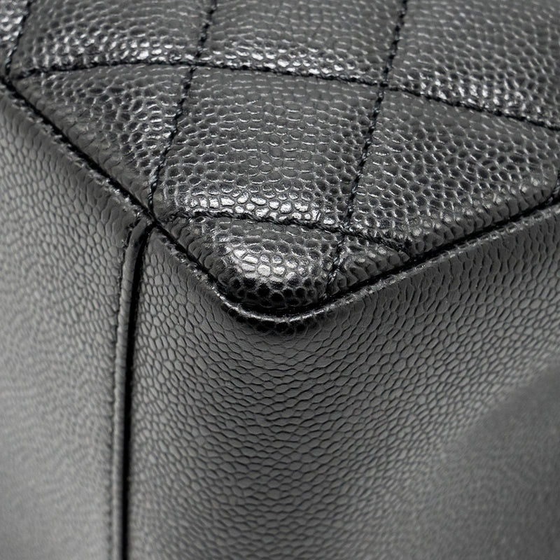 Chanel Grand Shopping Tote / GST Caviar Black SHW