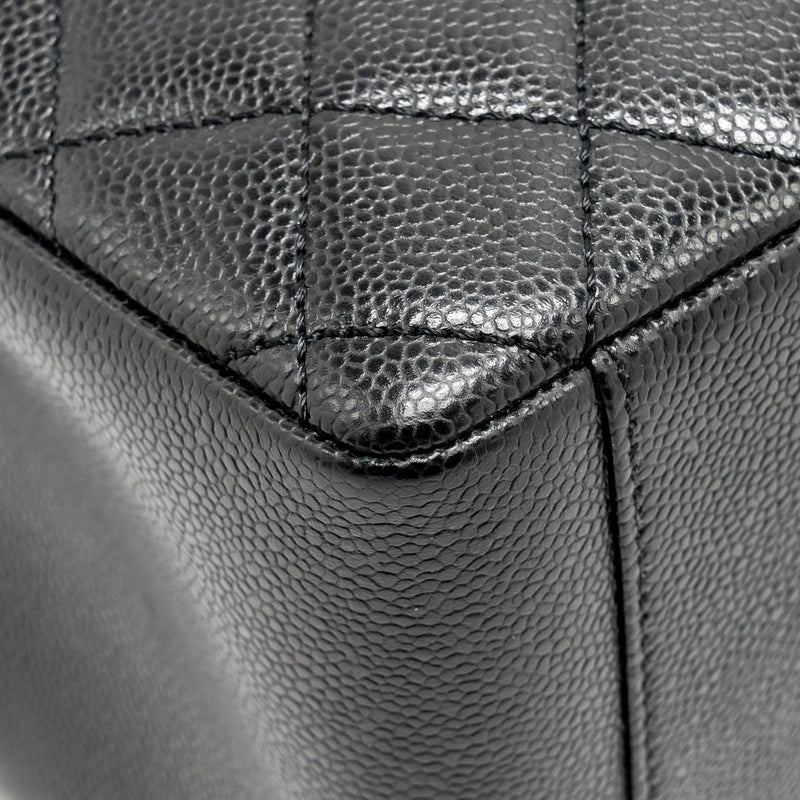 Chanel Grand Shopping Tote / GST Caviar Black SHW